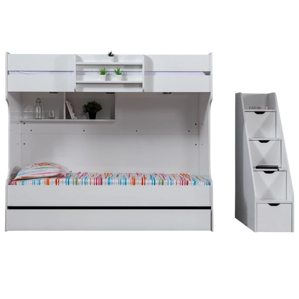 Ranza, Kardem Yavrulu Ranza - Beyaz + 2 Adet Comfort Yatak - Resim 3