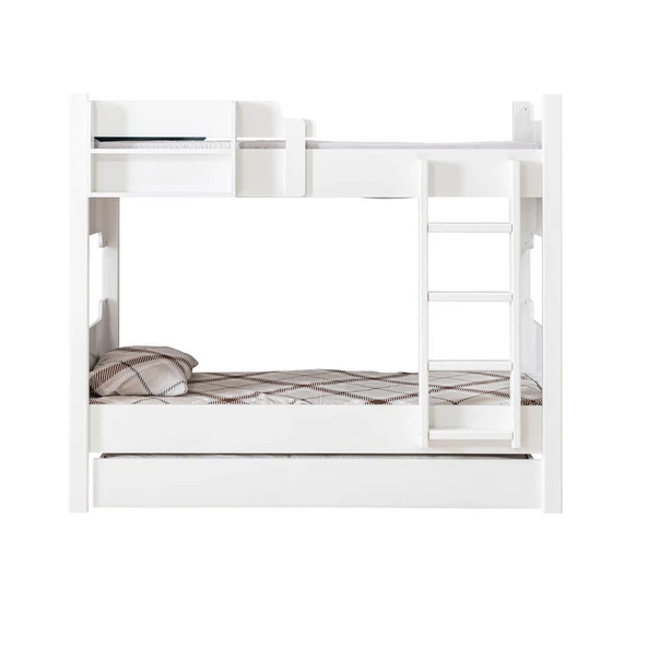 Mdf Profil Ranza , Avrasya Ayrılabilir Ranza , Yavrulu Ranza Beyaz - Resim 3