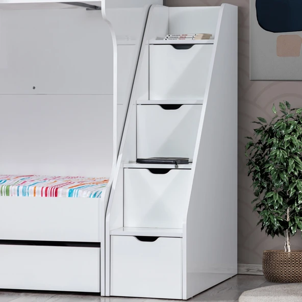 Ranza, Kardem Yavrulu Ranza - Beyaz + 2 Adet Comfort Yatak - Resim 5