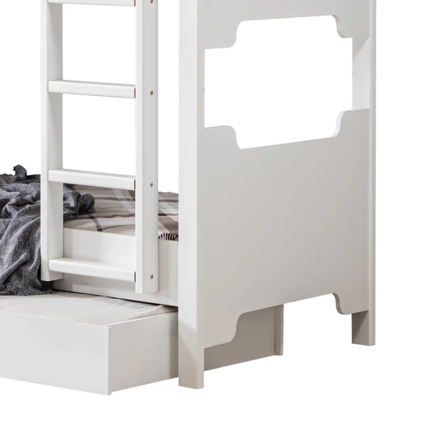 Mdf Profil Ranza , Avrasya Ayrılabilir Ranza , Yavrulu Ranza Beyaz - Resim 4