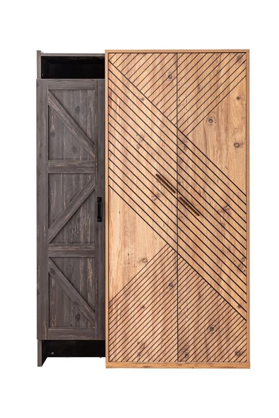 Ranza, Deluxe Ayrılabilir Ranza Elit 3 Kapılı Dolap - 6