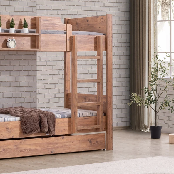 Ranza, Asya Yavrulu Ranza - Ceviz 2 Adet Comfort Yatak - 4