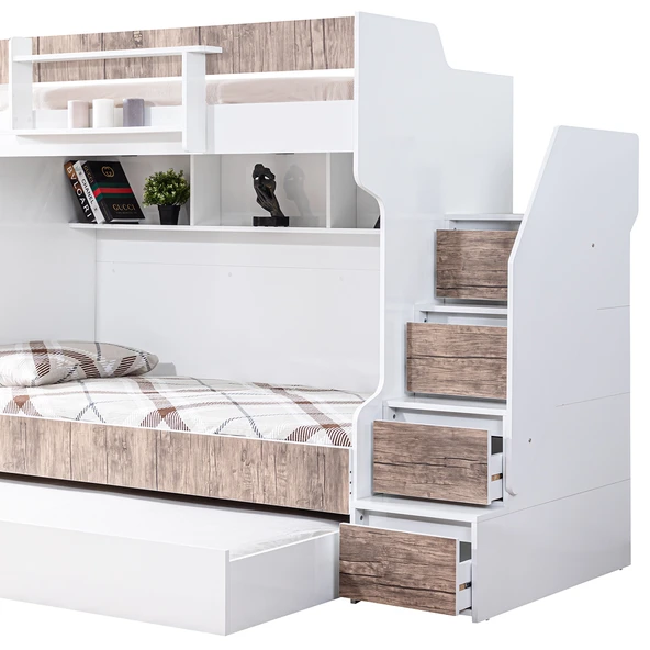 Ranza, Cesur Yavrulu Ranza - Ceviz 3 Adet Comfort Yatak - Resim 3