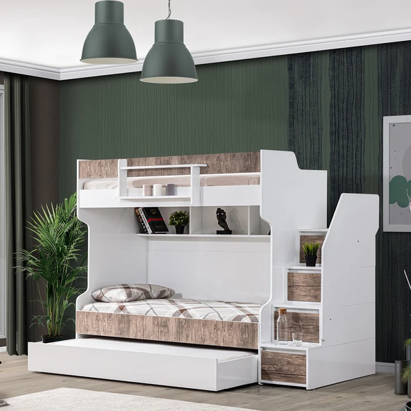 Ranza, Cesur Yavrulu Ranza - Ceviz 3 Adet Comfort Yatak - Resim 6