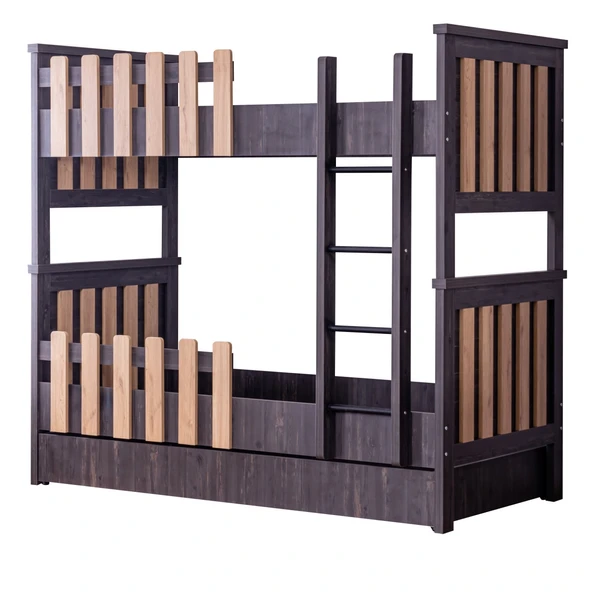 Ranza, Black Montessori Ayrılabilir Ranza - Resim 6