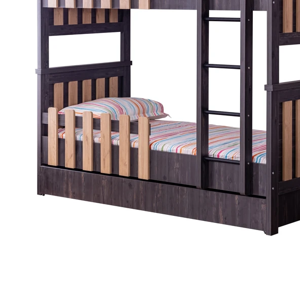 Ranza, Black Montessori Ayrılabilir Ranza - Resim 4