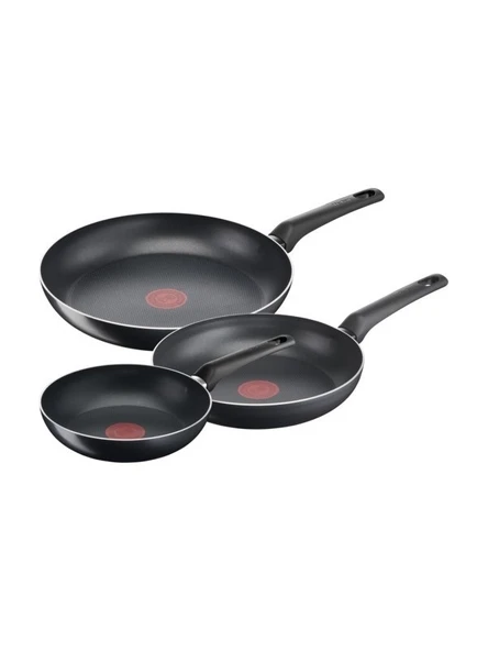 Tefal B55691 Titanyum 1X SimpleCook 3'lü Tava Seti 20/24/28 cm