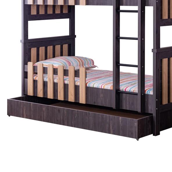 Ranza, Black Montessori Ayrılabilir Ranza - Resim 3