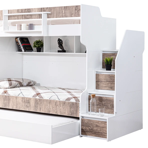 Ranza, Cesur Yavrulu Ranza - Ceviz 3 Adet Comfort Yatak - Resim 2