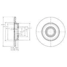 FREN DİSKİ ARKA (280MM) VW TRANSPORTER-T4 91-03 Kırmızı S