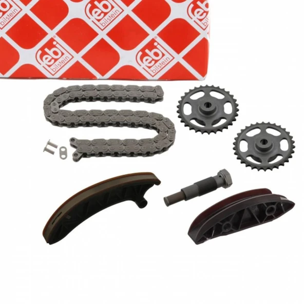 FEBI EKSANTRİK ZİNCİR SETİ (12 PARÇA) VW AMAROK (DDXA/DDXB/DDXC/DDXD/DDXE 3.0TDI) 16- Kırmızı S
