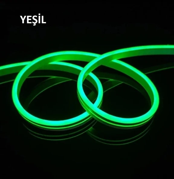 CATA Dc 12v Neon YEŞİL Led Hortum (5mt Lik Rulo ) 1mt Fiyatı