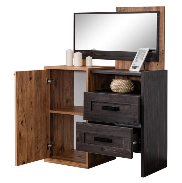 Elit Genç Odası - 3 Kapılı Dolap, Karyola, Komodin, Şifonyer, Masa - 3