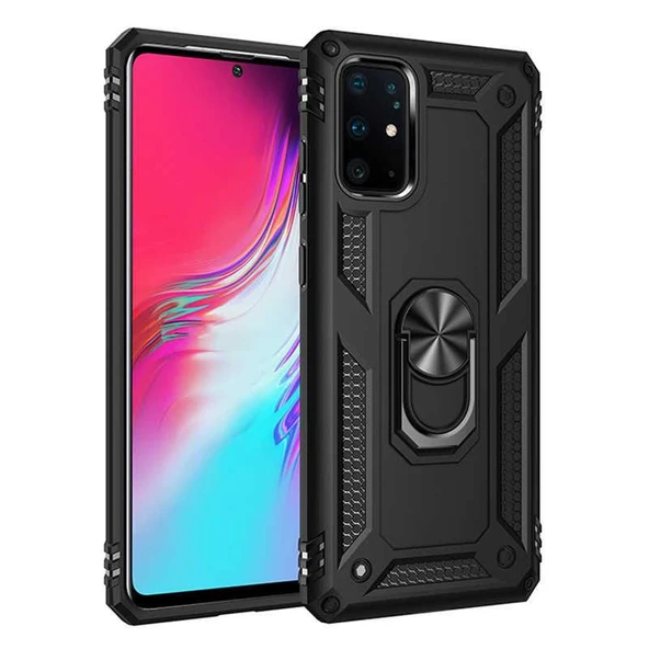Samsung Galaxy S20 Plus Silikon Kılıf - Siyah