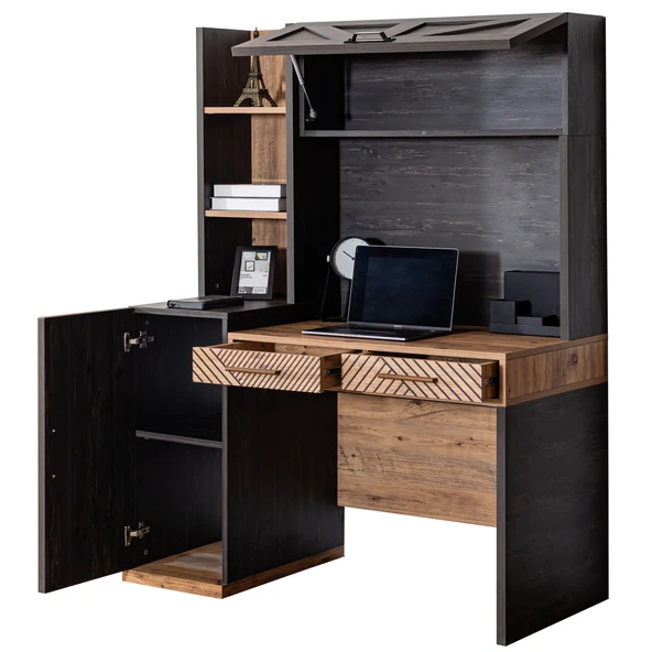 Elit Genç Odası - 3 Kapılı Dolap, Karyola, Komodin, Şifonyer, Masa - 2