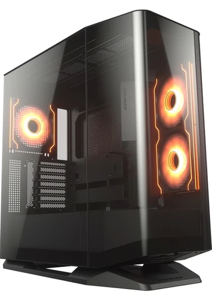 Cougar FV270 Siyah Temperli Cam E-ATX Mid Tower Gaming Kasa (CGR-58M6B-RGB)