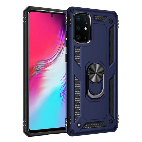 Samsung Galaxy S20 Plus Silikon Kılıf - Mavi