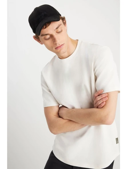 Wrangler Erkek Relaxed Fit Dokulu T-Shirt MW2510718104 - 2