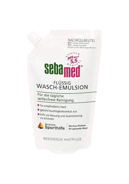 Sebamed Likit Yüz&Vücut Temizleyici 400Ml Refil