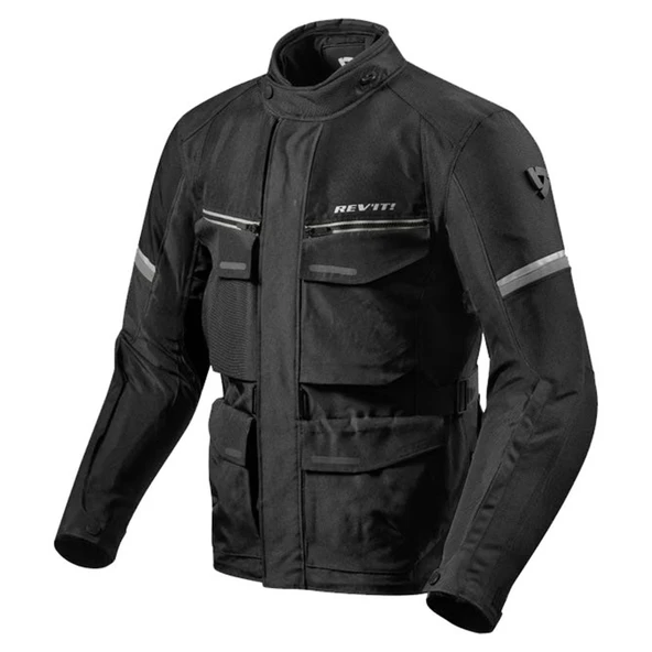 REVIT OUTBACK 3 SİYAH GRİ MOTOSİKLET MONT