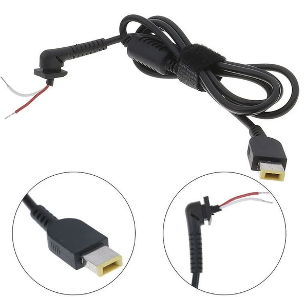 Hadron Hdx5562 Notebook Adaptör Tamir Kablosu 120W-150W Yoga For-Lenovo Siyah ürün görseli
