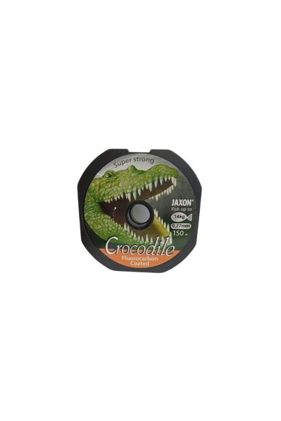 Jaxon Crocodile Fluocarbon 150Mt. 0.27 mm (1 adet)