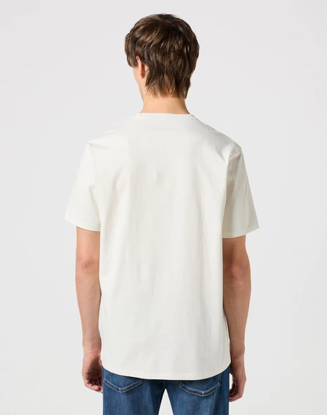 Wrangler Oversize Erkek T-Shirt - Minimalist Tarz - Kısa Kol - 3