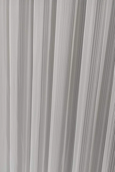 Madame Dower Trent Stripe 1x3 Sık Pileli Tül Perde – Kırışmaz, Dökümlü ve Extra Gramajlı