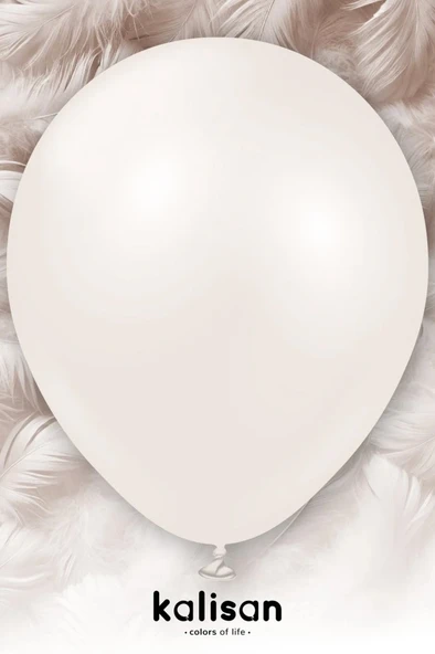 Beysüs Aura Collection Beige Cream Balon (Bej Krem) - 12 İnç - 5 Adet - 2