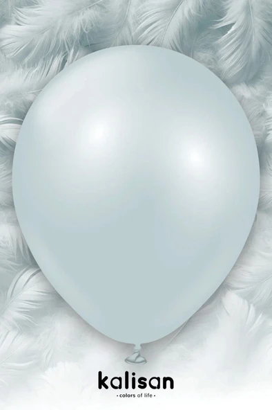 Beysüs Aura Collection Ice Blue Balon (Buz Mavisi) - 12 İnç - 5 Adet - 2