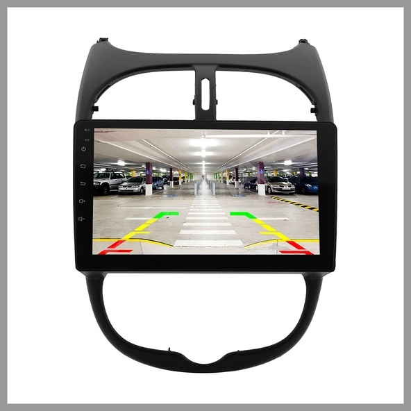 PEUGEOT 206 2002-2010 UYUMLU 2 GB RAM 32 GB HAFIZA ANDROID MULTIMEDIA TEYP - Resim 4