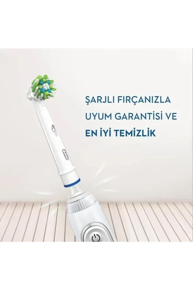 Oral-B Cross Action Clean Maximiser 8'li Diş Fırçası Başlığı - 2