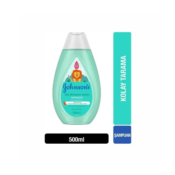 Johnsons Baby Şampuan Söz Dinleyen Saçlar 500 ml - 1