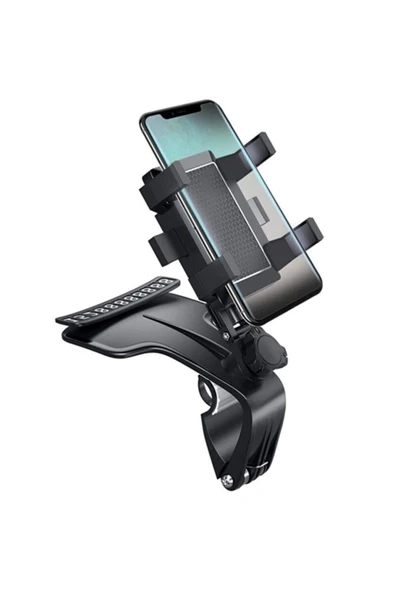 Numaratörlü Araç Içi Telefon Tutucu Siyah - 2