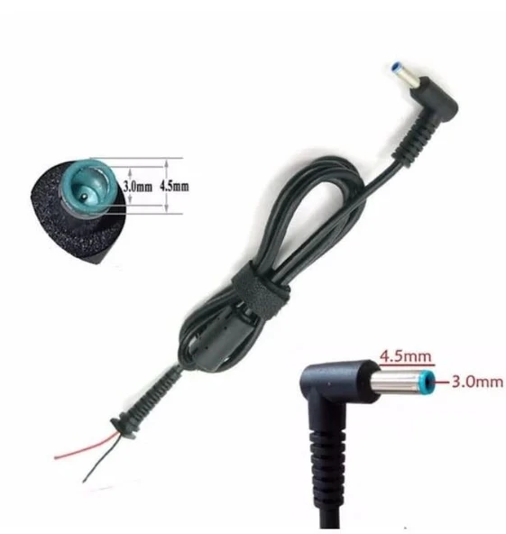 HDX5514, HP Ultrabook mavi uç 4.5 x 3.0 mm - Pinli iğne Uç Adaptör Tamir Kablosu ürün görseli