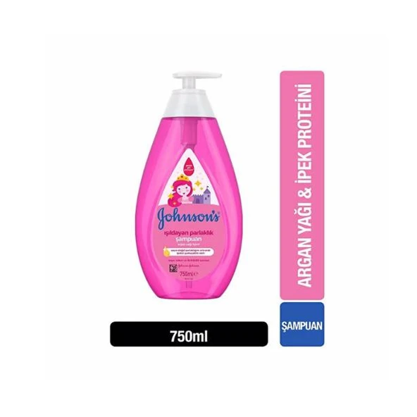 Johnsons Baby Şampuan Işıldayan Parlaklık 750 ml - 1