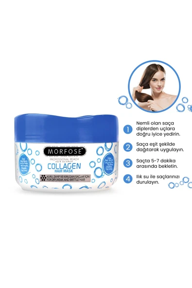 MORFOSE SAÇ MASKESİ KOLAJEN 500 ML - 3