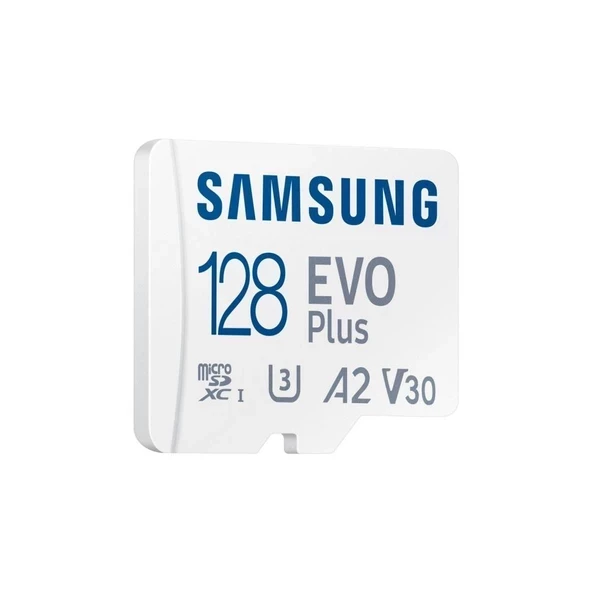 Samsung Evo Plus MB-MC128KA Class 10 UHS-I U3 A2 V30 128 GB Micro SD Kart