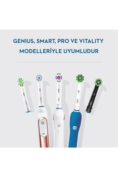 Oral-B Cross Action Clean Maximiser 8'li Diş Fırçası Başlığı - 3