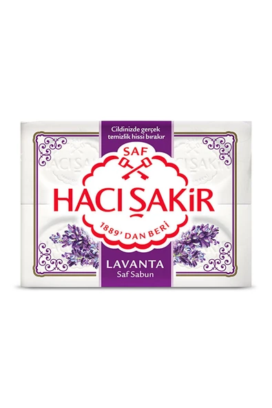 Hacı Şakir Lavanta Kalıp Sabun 4 x 150 gr ürün görseli