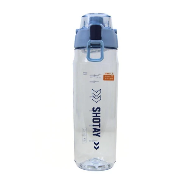 Shotay Ultra Plus Su Matarası Tritan Mavi 750Ml