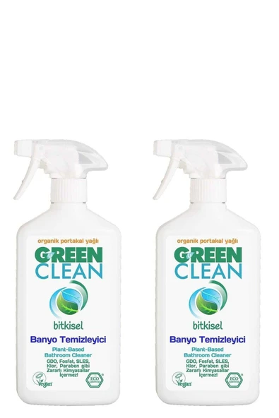 Green Clean Organik Banyo Temizleyicisi 2'li Set