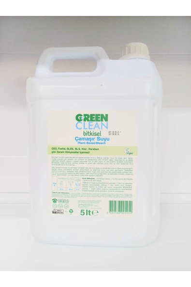 Green Clean Bitkisel Çamaşır Suyu 5000 ml - 1