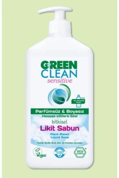 Green Clean Organik Portakal Yağlı Bitkisel Likit Sabun (500 Ml) ürün görseli