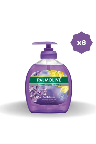 Palmolive Sıvı Sabun Relax 300ML - (6 ADET)
