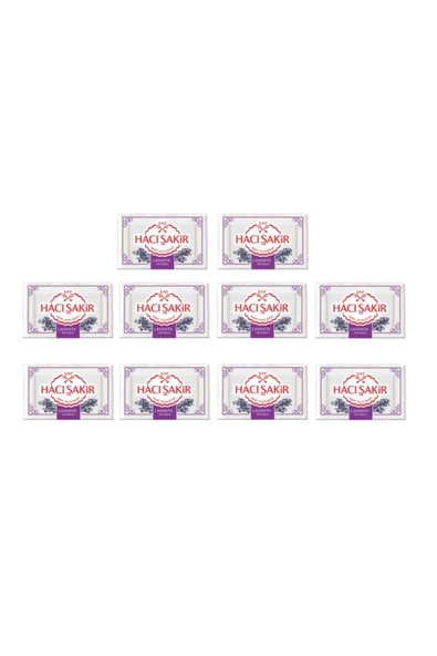 Hacı Şakir Lavanta Banyo Sabunu 150 gr X 10