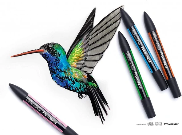 Winsor & Newton Promarker Set - 48 Renk - Resim 4