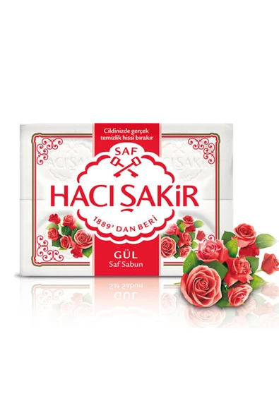 Hacı Şakir Gül Kalıp Sabun 600 gr - Resim 2