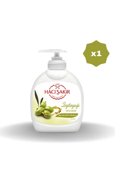 Hacı Şakir Zeytinyağlı Sıvı Sabun 300 ML - (1 ADET)
