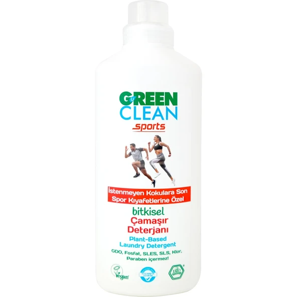 Green Clean Sports Bitkisel Çamaşır Deterjanı ürün görseli